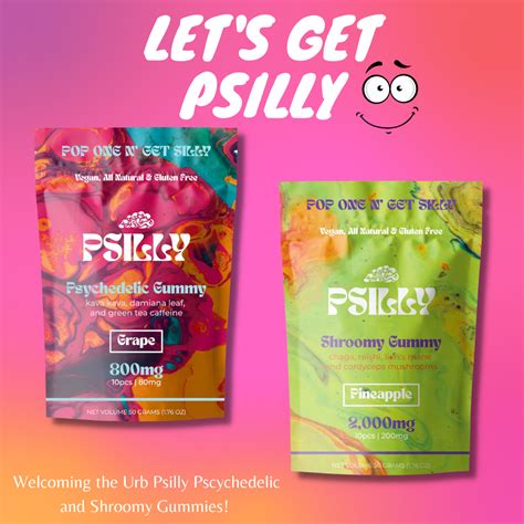 Mushrooms have been used for hundreds of years and have a plethora of benefits, ranging from boosting energy, clarity, focus, gut and heart health, . . Psilly shroomy gummy reviews